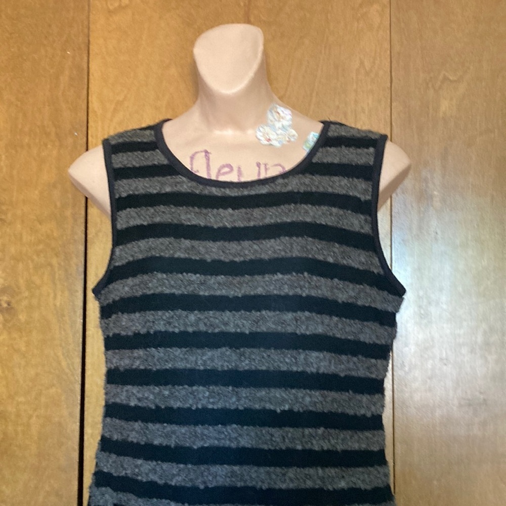 Monteau Striped Dress Medium New